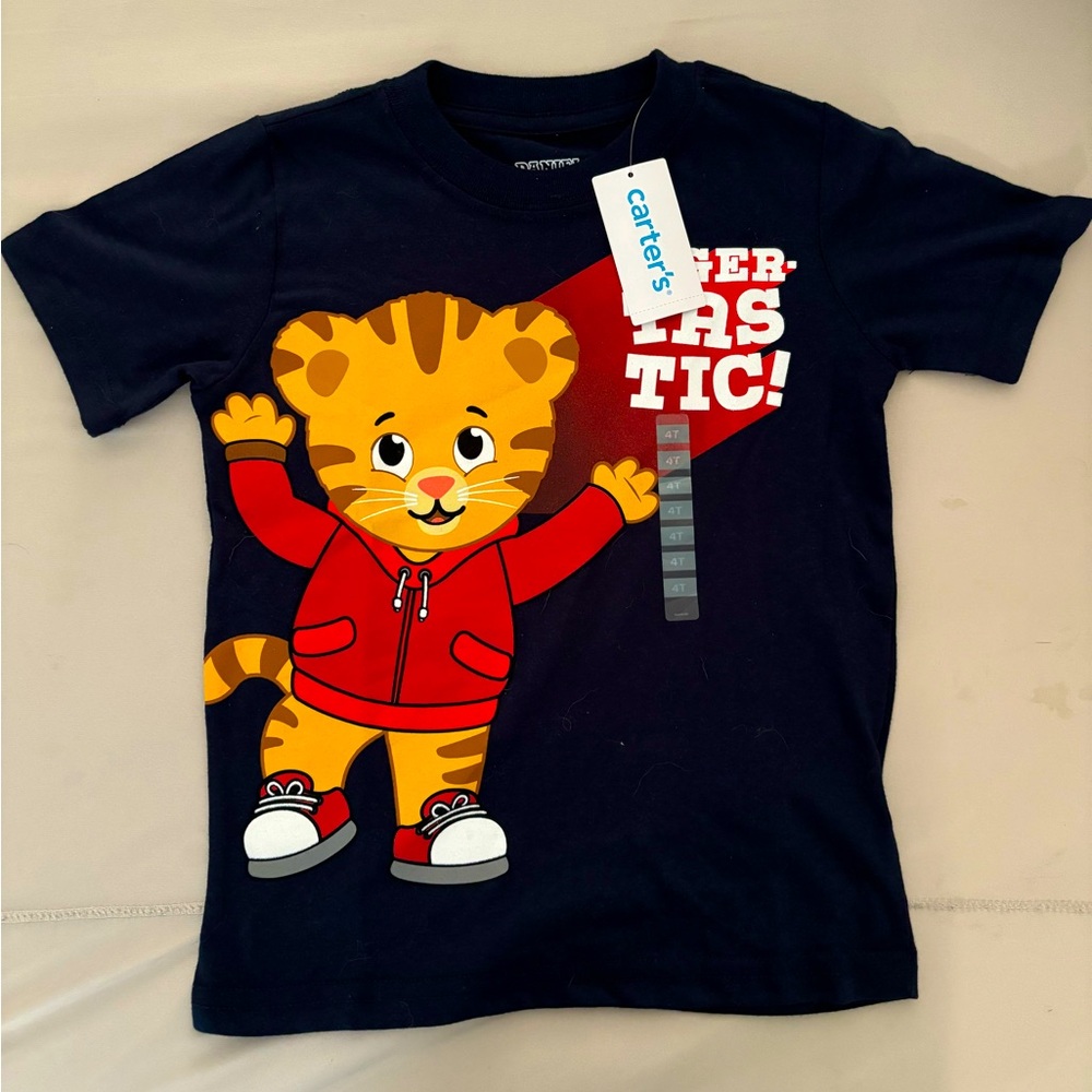 Navy Daniel Tiger T-shirt NWT